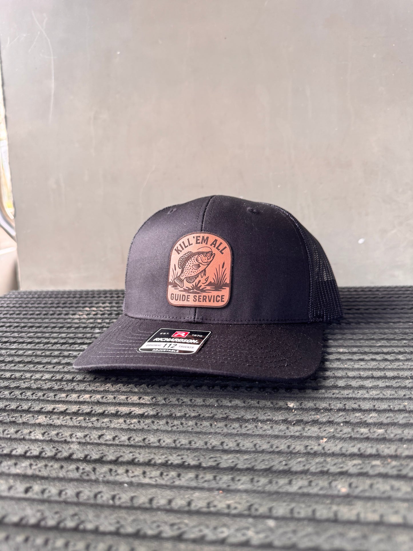 Sacalait Logo Leather Patch Hats