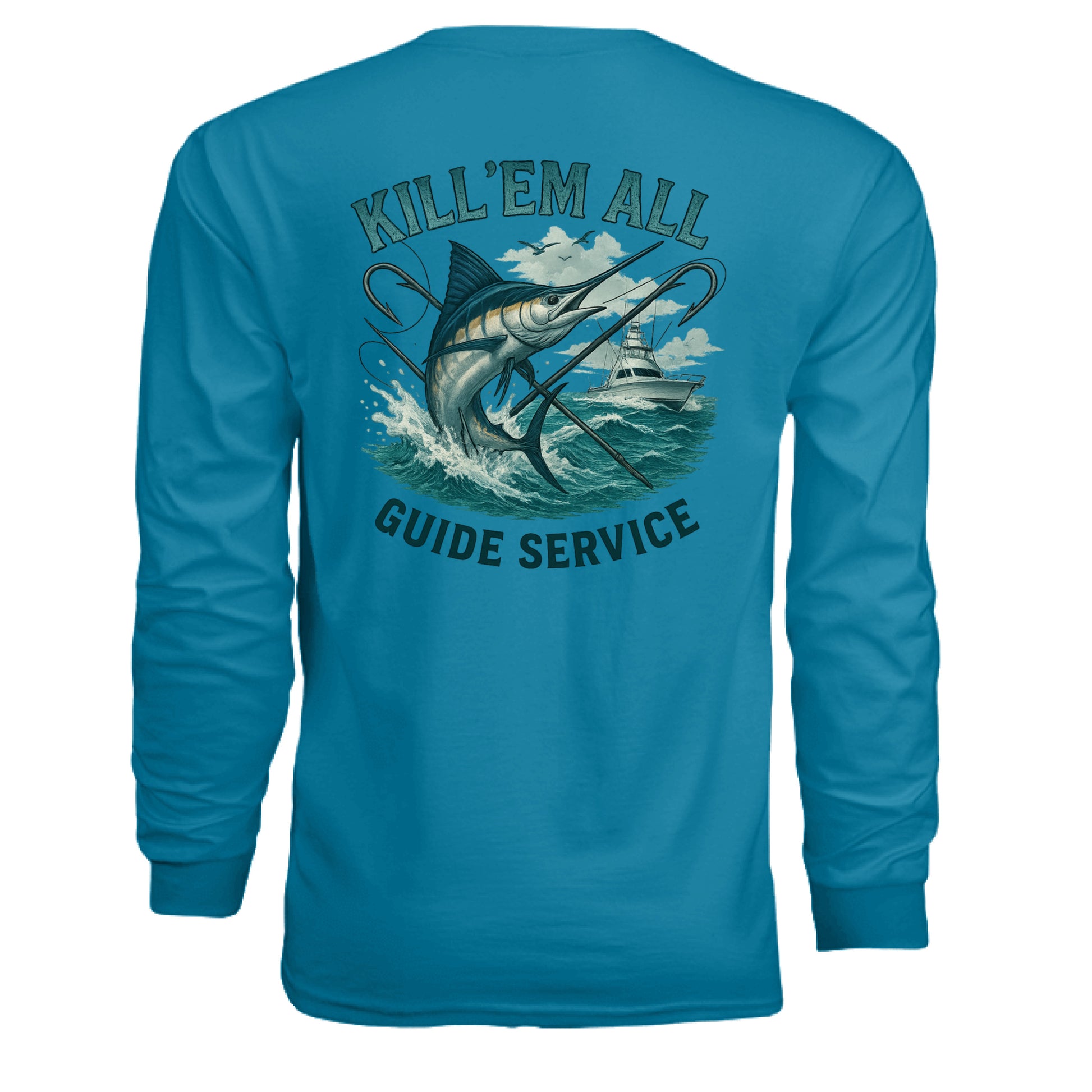 ELECTRIC BLUE - BACK