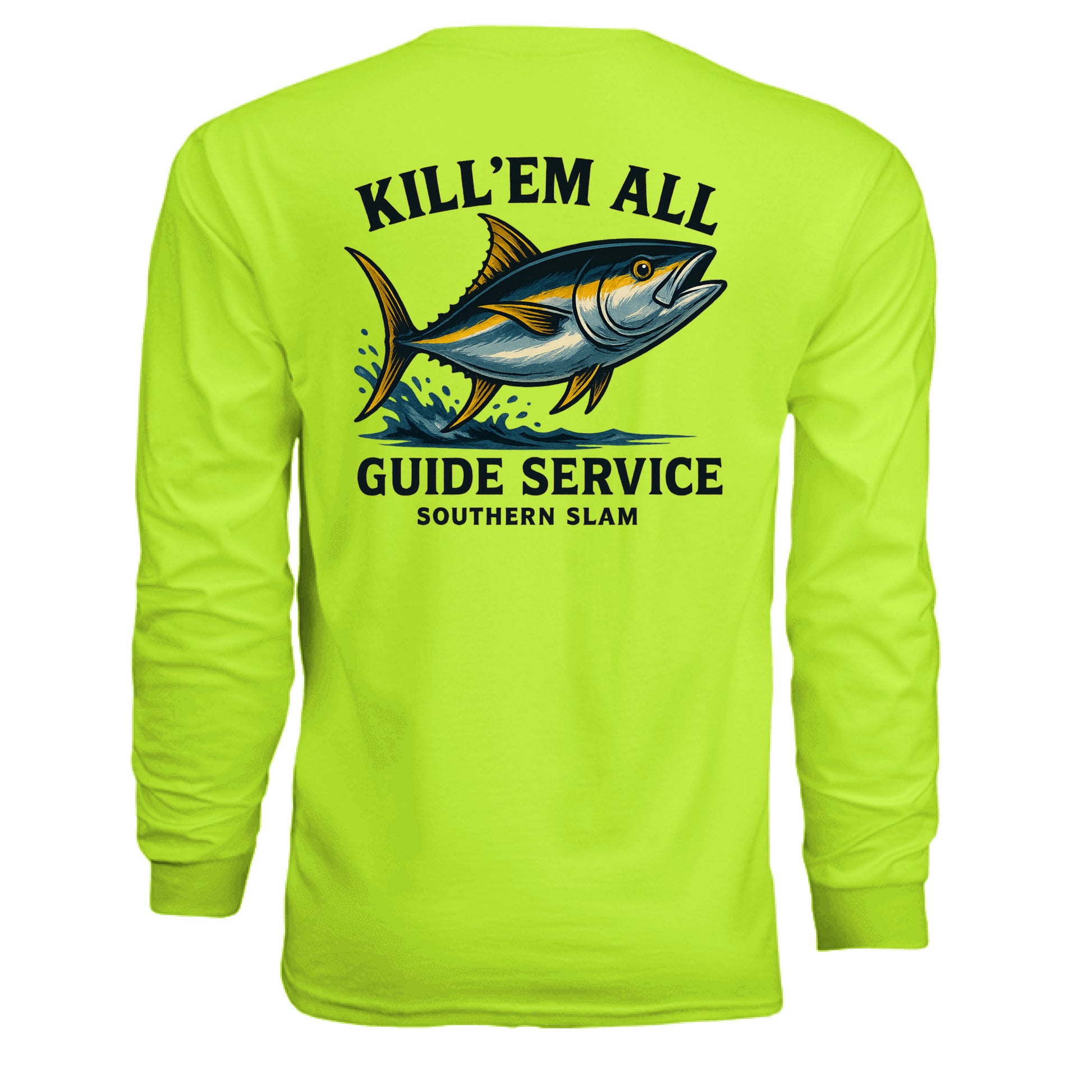 SAFETY YELLOW - BACK