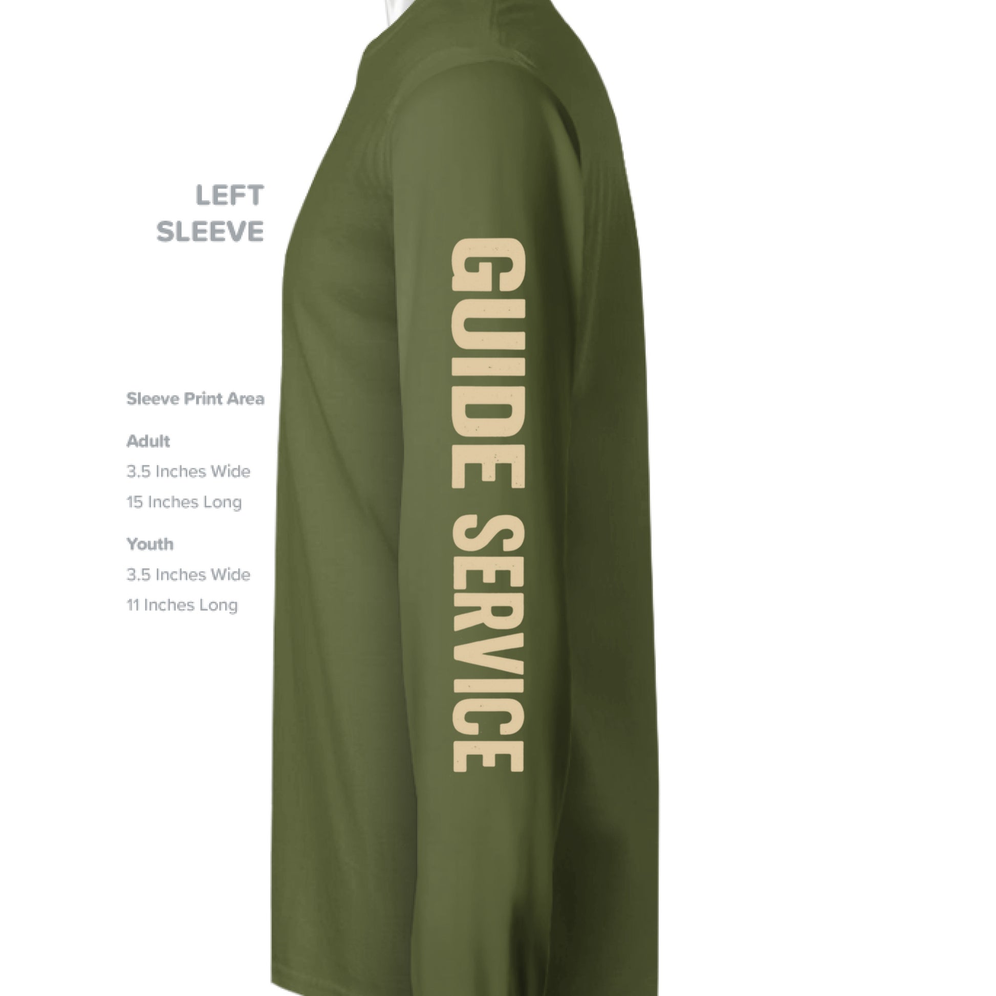 MILITARY GREEN - SLEEVE_LEFT