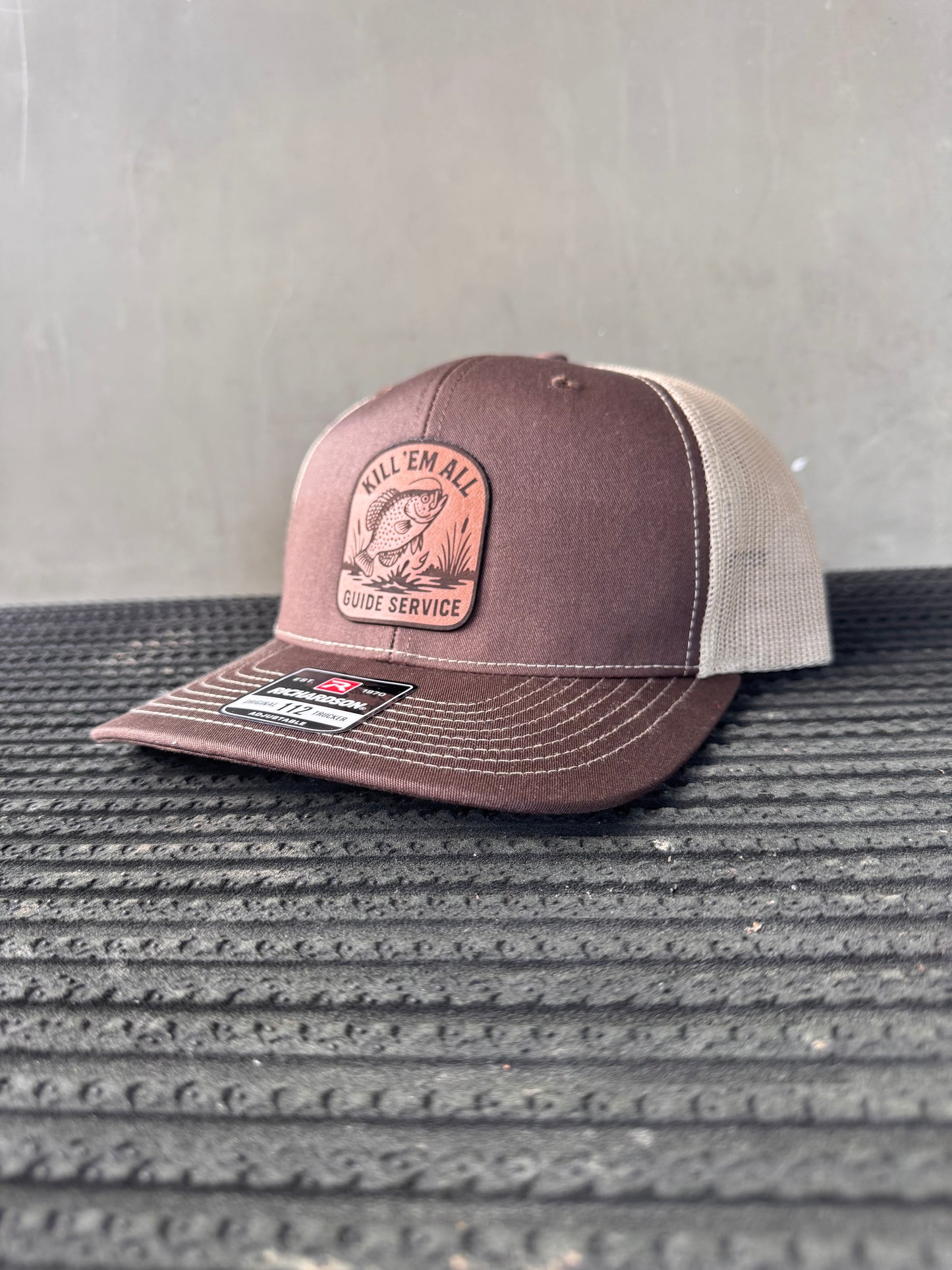 Sacalait Logo Leather Patch Hats
