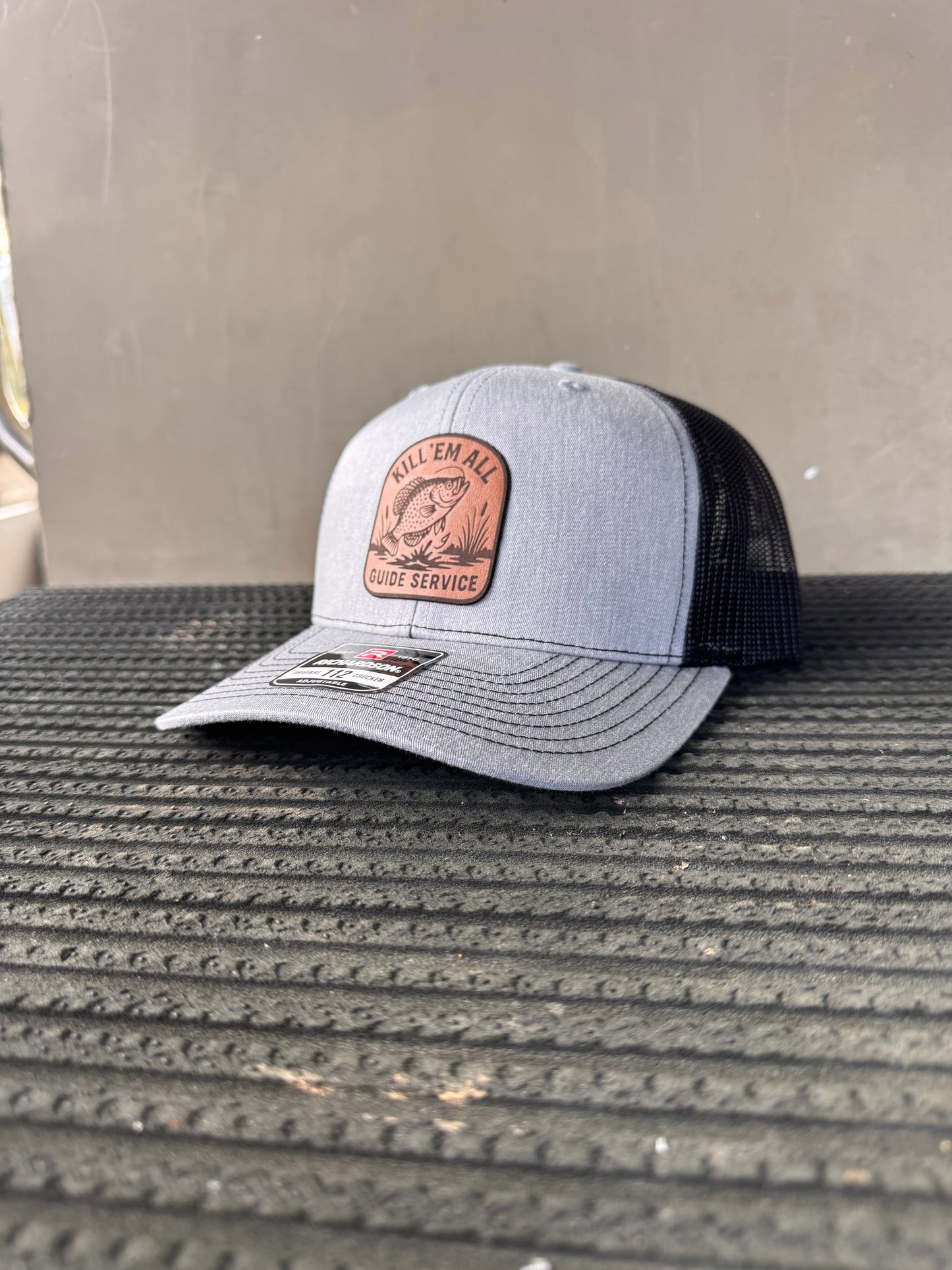 Sacalait Logo Leather Patch Hats