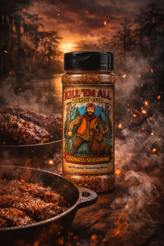 Kill ’Em All Bayou Cut Coonass Seasoning