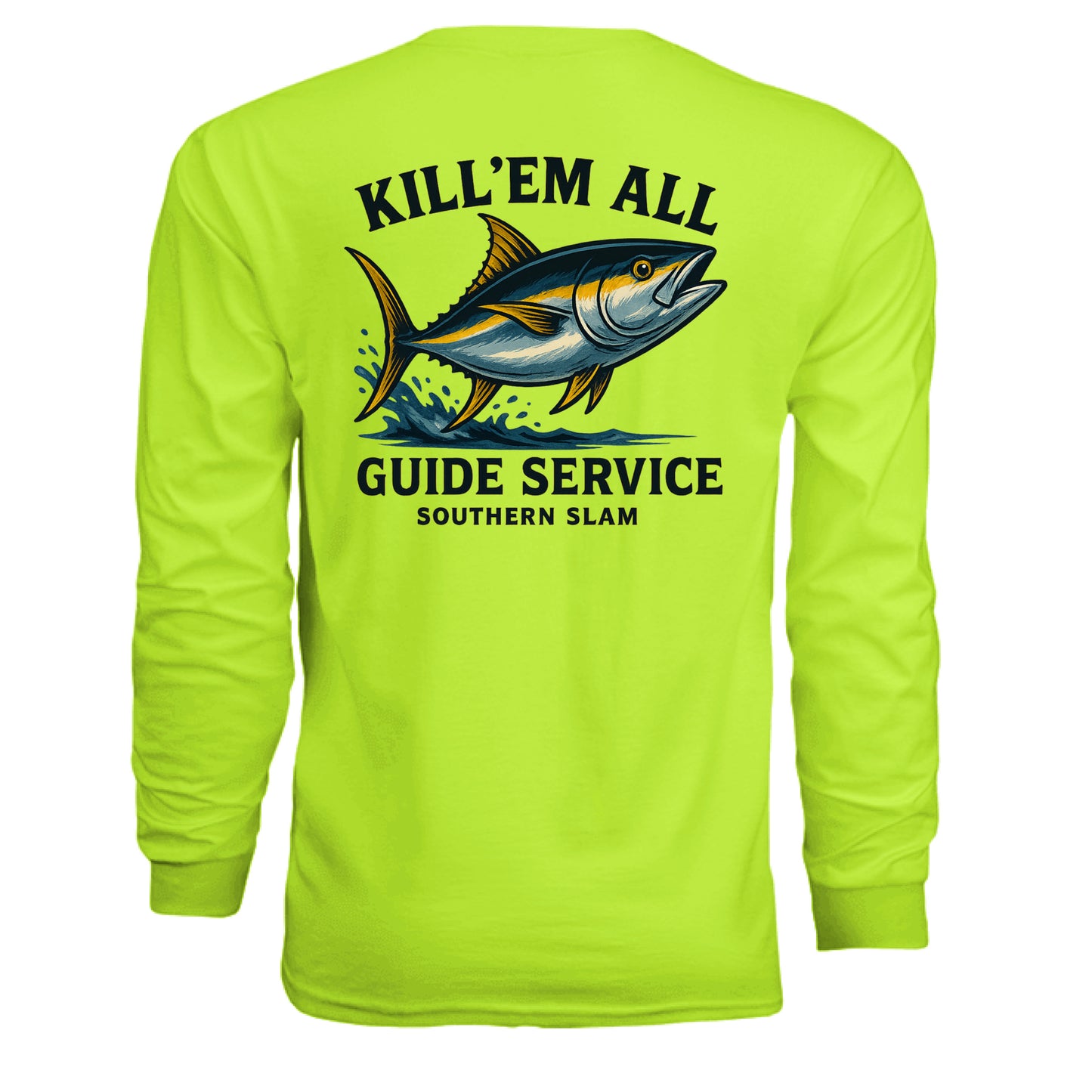 SAFETY YELLOW - BACK