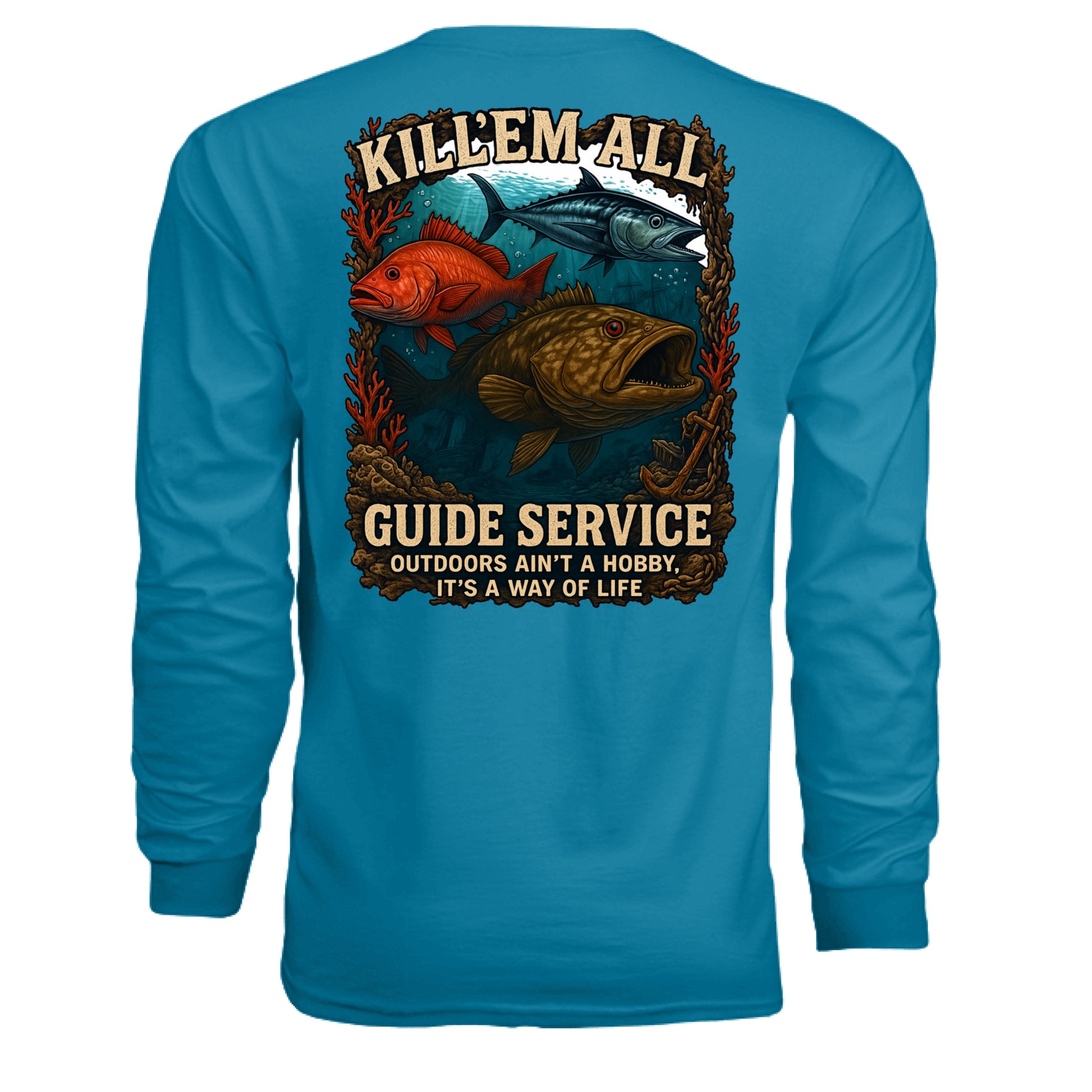 ELECTRIC BLUE - BACK