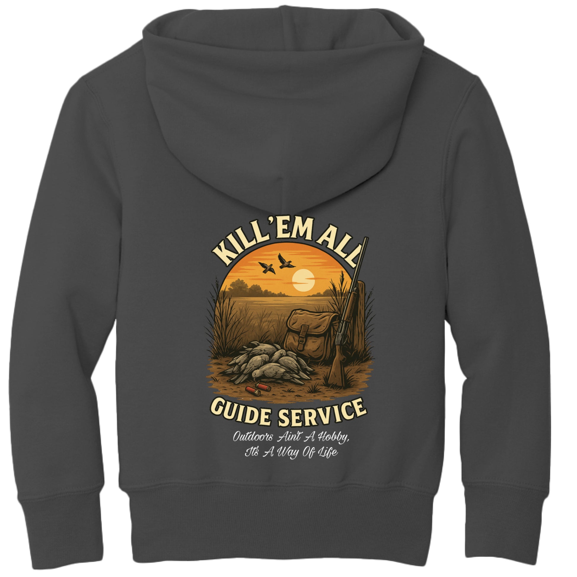 Dark Hthr Grey - BACK