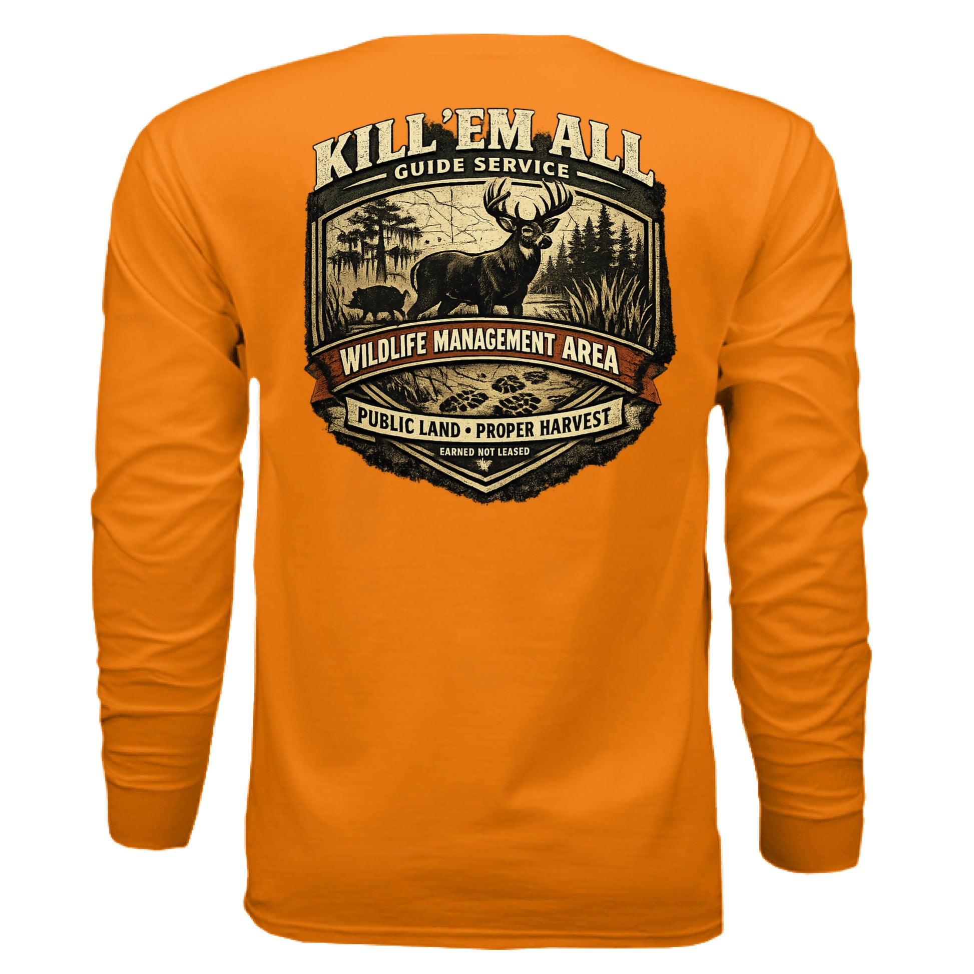 Safety Orange - BACK